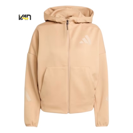 ÁO KHOÁC THỜI TRANG ADIDAS HOODIE Z.N.E FULL ZIP - NÂU “JY5970”