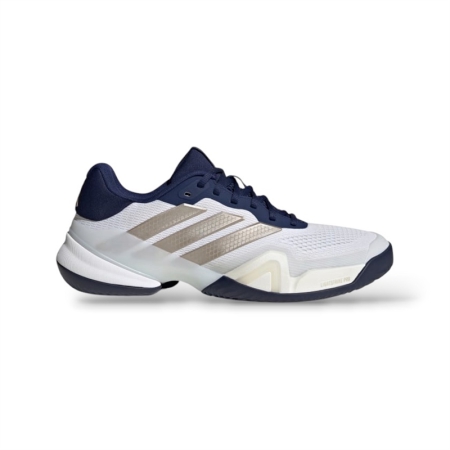 GIÀY TENNIS/PICKLEBALL NAM ADIDAS BARRICADE 14 - TRẮNG “JR1743”