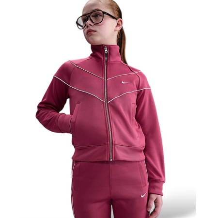 ÁO KHOÁC NIKE SPORTWEAR OLDER KIDS GIRLS - HỒNG “HQ9448-634”